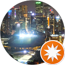 white orange profile picture